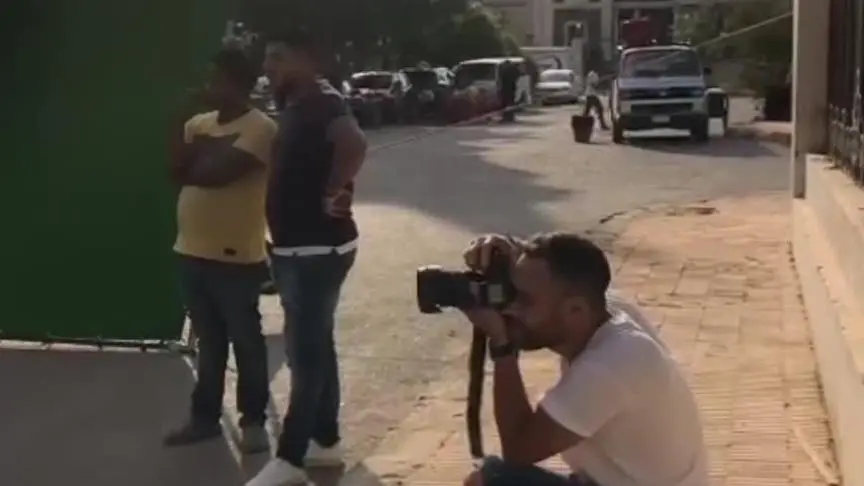 لقطات من تصوير فيلم من أجل زيكو