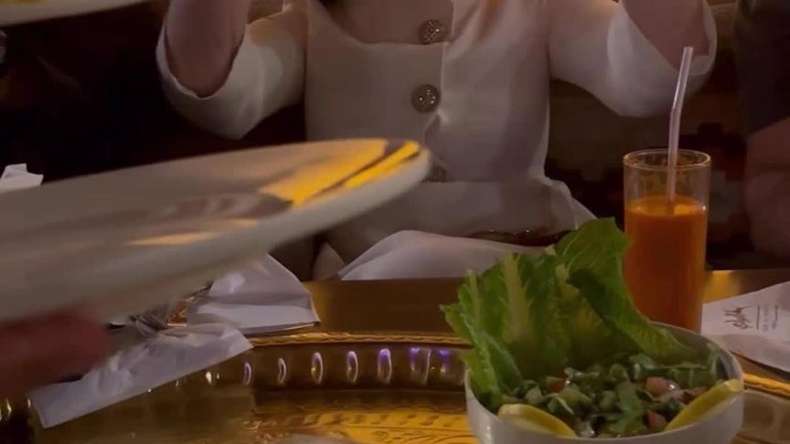منسف مع ميادة