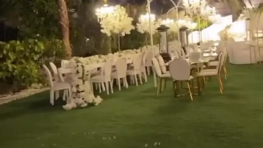 زفة أبرار سبت التي شاركتها شيلاء سبت