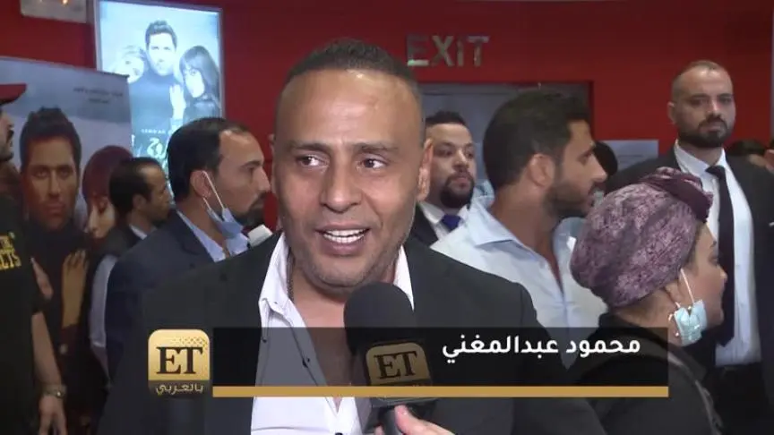 إيمي سمير غانم تدعم حسن الرداد بالـgloves والكمامة 