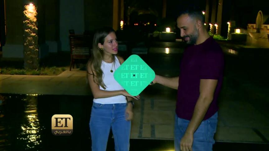 مقابلة في الماء مع جميلة عوض 