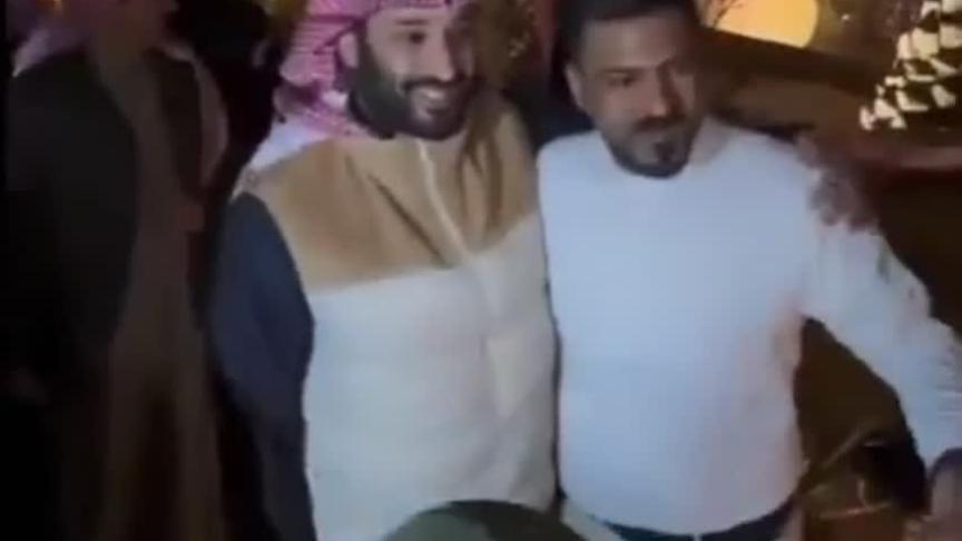 ولي العهد السعودي في العلا 
