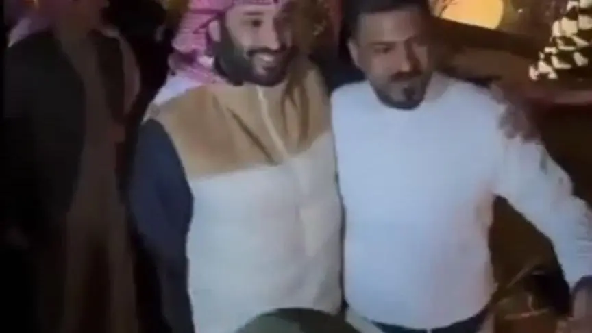 ولي العهد السعودي في العلا 