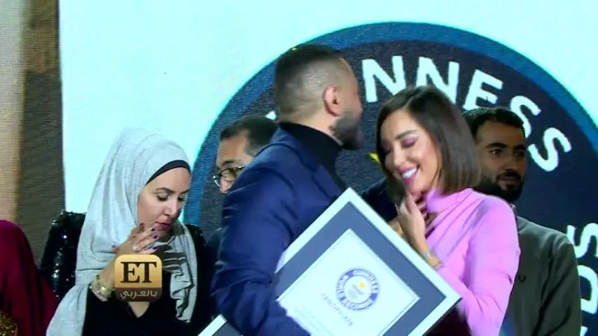 ما الذي أبكى بسمة بوسيل في حفل تامر حسني ؟