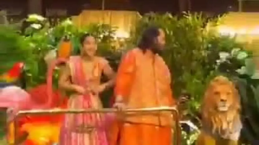 إحتفالات ماميرو أنانت أمباني وراديكا ميرشانت