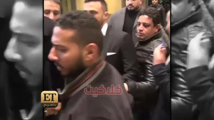 زوجة محمد امام نجمة العرض الخاص لفيلم لص بغداد 
