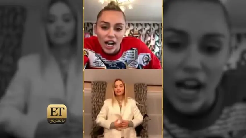 ETO01393 مايلي سايرس في توك شو