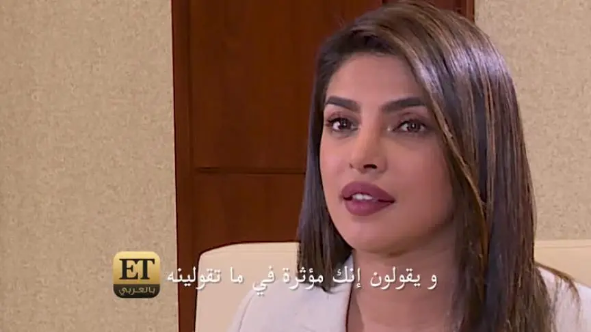 بريانكا تشوبرا متفاجأة من لقب Influencer