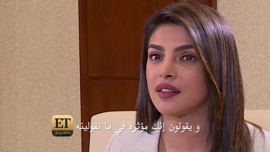 بريانكا تشوبرا متفاجأة من لقب Influencer