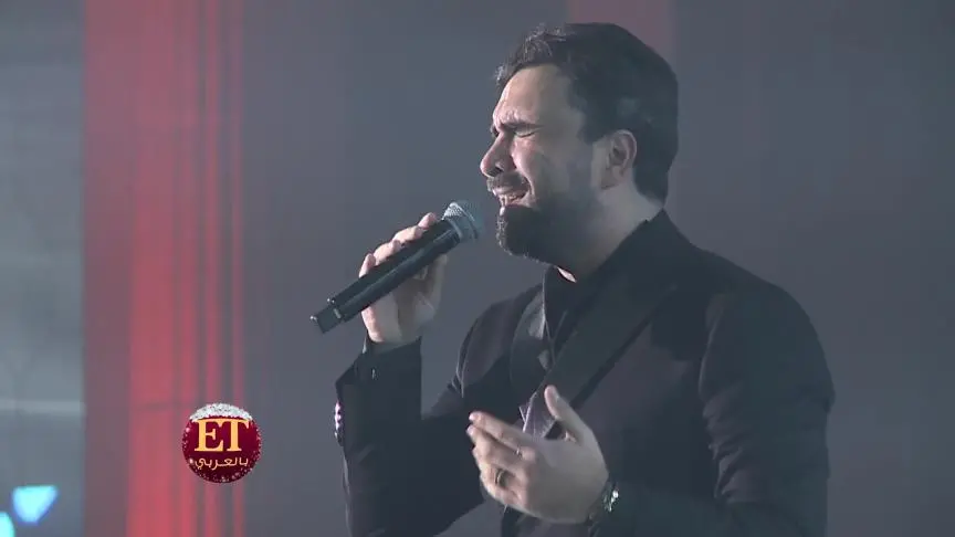 سعد لمجرد وهيفا وهبي ديو استثنائي في ليلة راس السنة