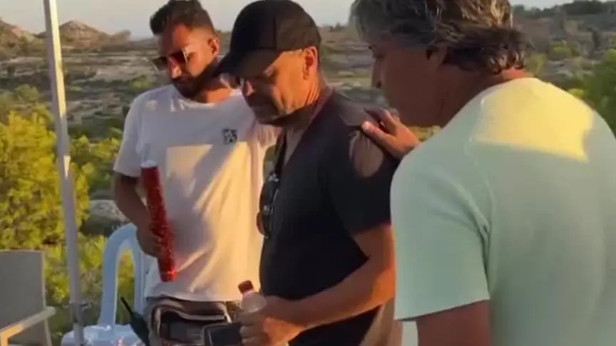 عيد ميلاد طارق العريان كواليس مسلسل معاوية