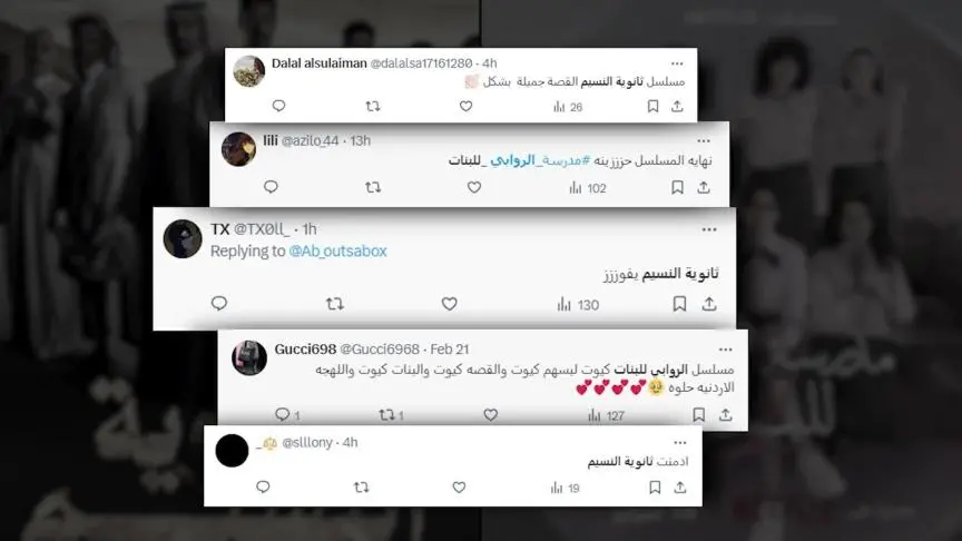 هبة من   " مدرسة الروابي للبنات" و مشعل من  ثانوية النسيم" يسيطرون على تيكتوك 