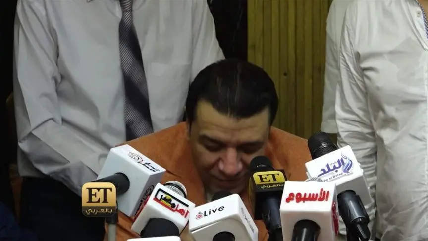 مصطفى كامل في حالة تأثر كبيرة بعد اختياره نقيب للمرة الثانية