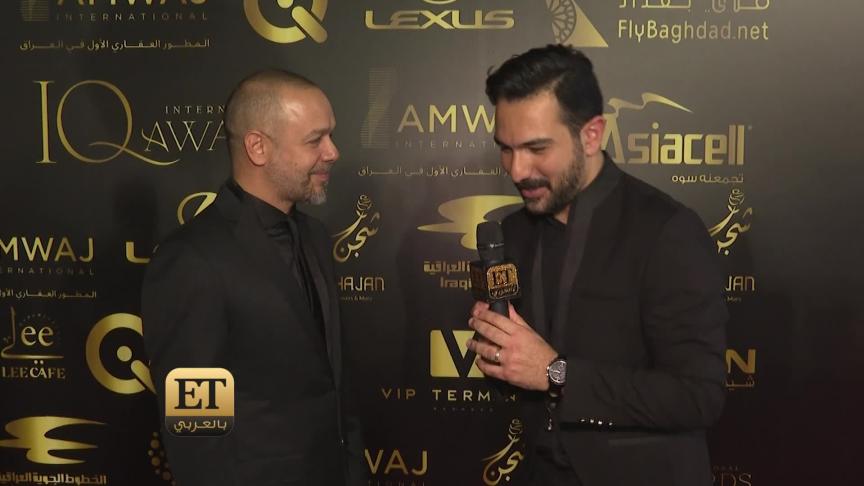 ميشال فاضل يعزف كاظم الساهر