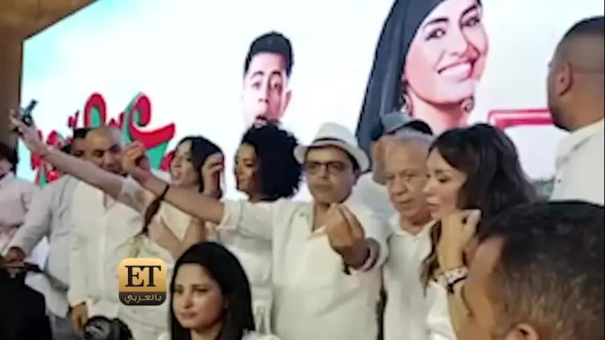 لقطات من عرض فيلم مرعي البريمو لـ محمد هنيدي