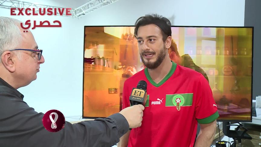 سعد لمجرد يحمل كأس العالم حصرياً في ET بالعربي