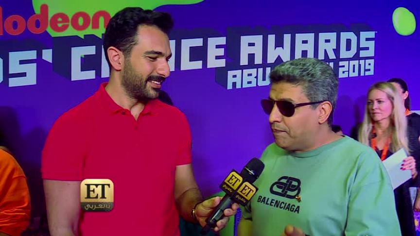 النجوم يقطعون المسافات من أجل kids choice awards abudhabi