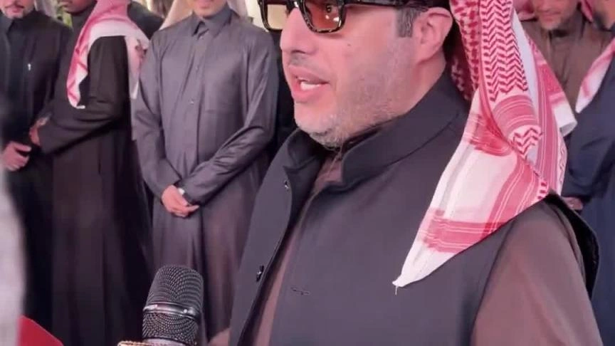 لحظة وصول معالي المستشار تركي آل الشيخ لحفل صناع الترفيه جوي أووردز 2026