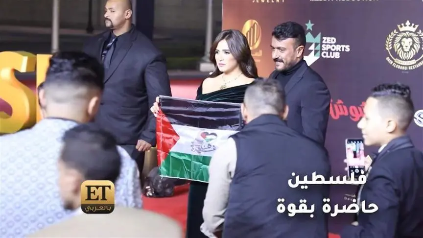 فلسطين حاضرة بقوة في حفل جوائز وشوشة 