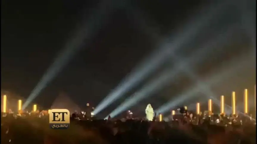  حسين الجسمي من حفل مصر والإمارات