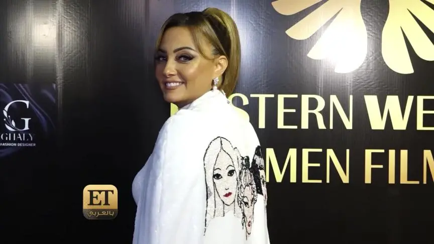 مينا مسعود يكرم بشرى ويدعم المرأة في السينما المصرية// 