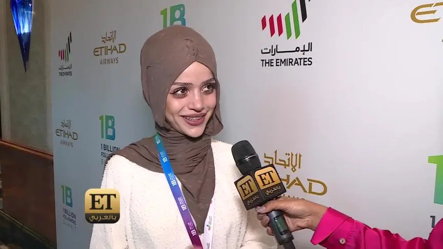 عبير الصغير الأولى على تيك توك في الشرق الأوسط
