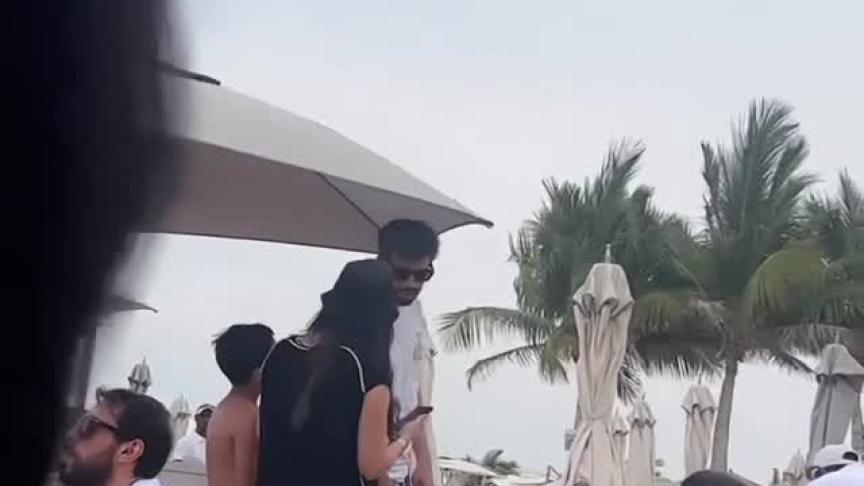لقطة لبيكيه شاركتها شذى حسون