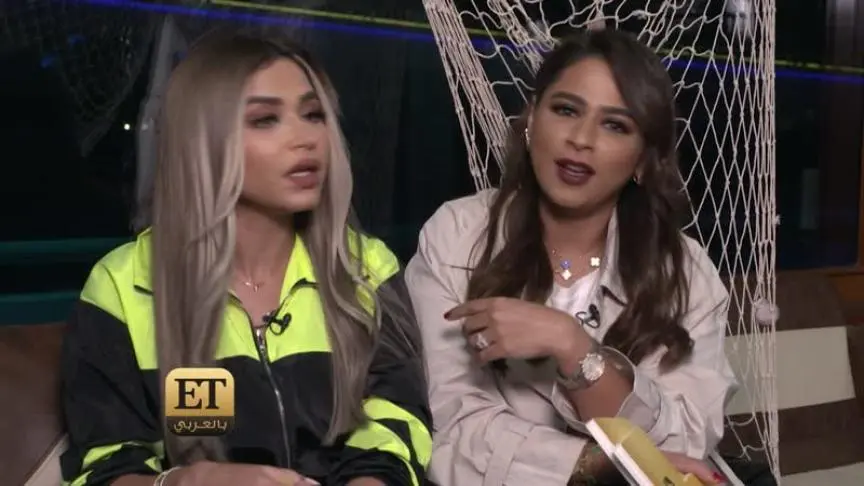 ET بالعربي يجمع نهى ونوف نبيل 