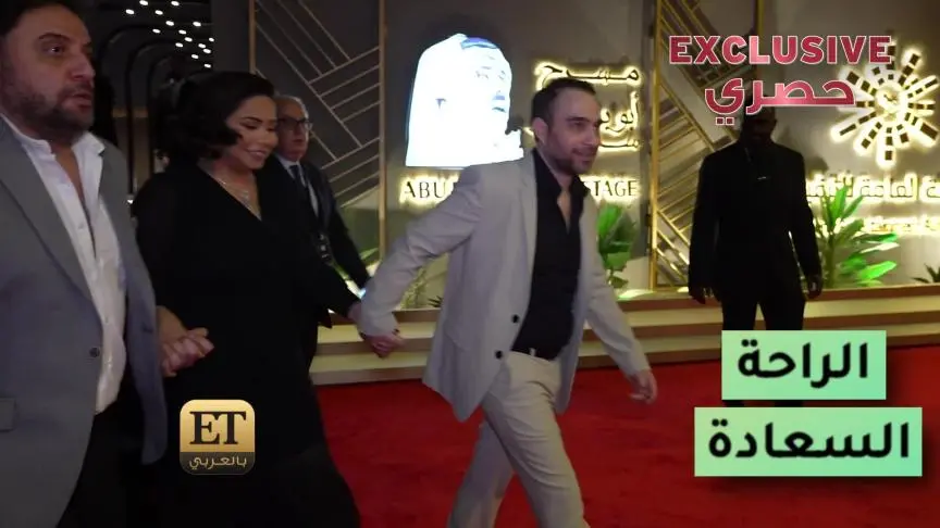 Etبالعربي يجمع حسام حبيب و شيرين في كواليس حفل روائع الموجي
