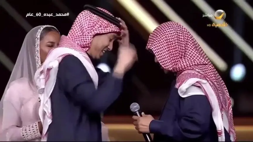 محمد عبده وابنه