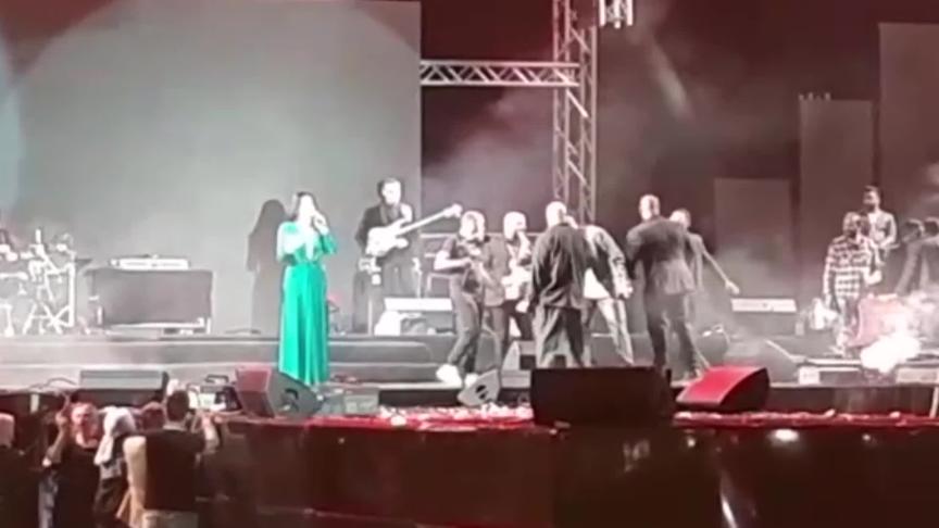 هيفا وهبي في حفل بور سعيد