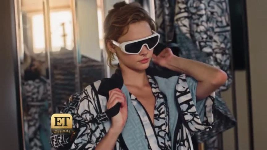  الأبيض والأسود ابطال مجموعة دار Fendi الجديدة 