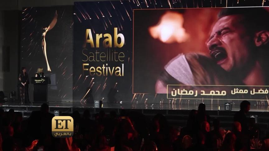 تقرير الفضائيات العربية- محمد رمضان و احمد سعد 