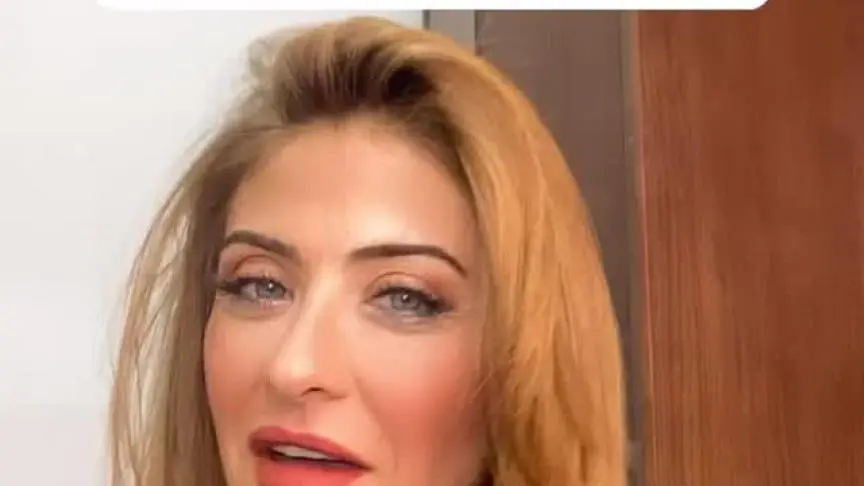 هيدي كرم خلال حديثها عن الزواج بشخص أصغر منها