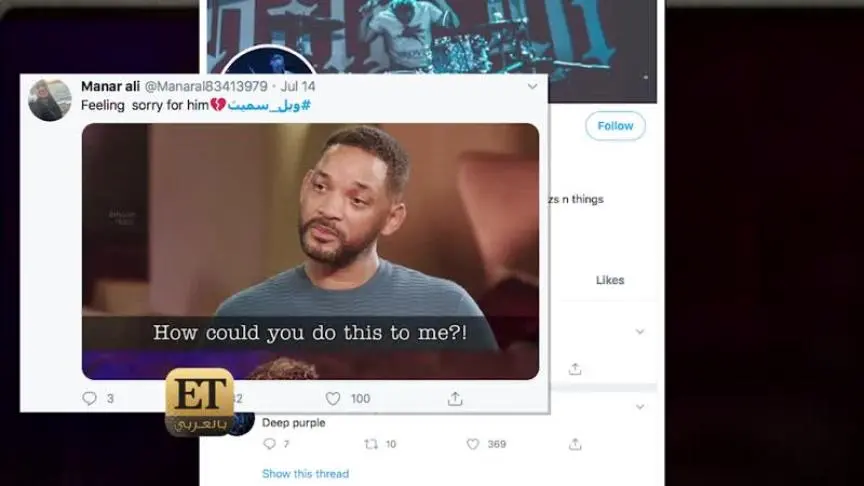 محمد هنيدي يوجه رسالة إلى ويل سميث