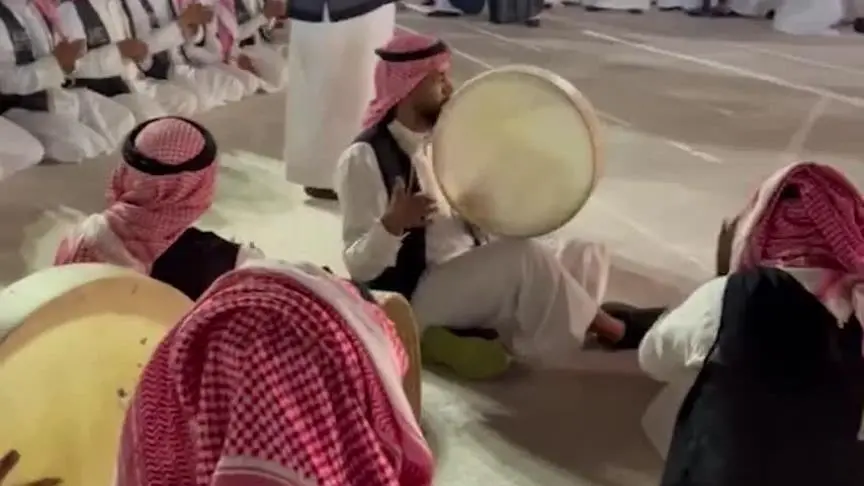 زواج يزيد الراجحي من عنود العامري