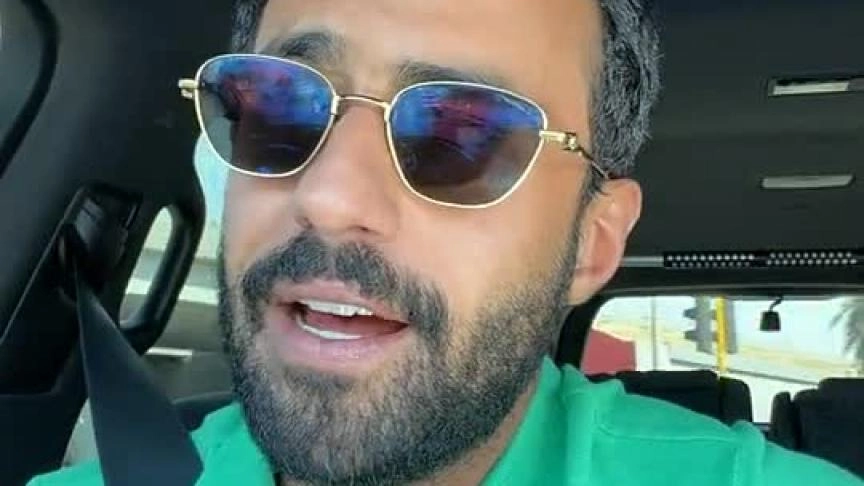 ناصر الدوسري يوثق رحلته من الكويت إلى الرياض