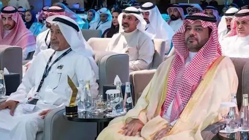 لقاء ودي بين عبد المحسن النمر وهيفاء حسين في الرياض 