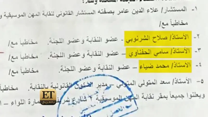 أربع أغاني لبهاء سلطان مرفوضين نقابياً 
