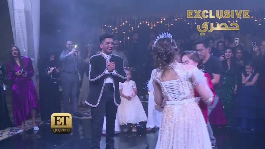  ET بالعربي حصرياً في زفاف أحمد خميس ومشاعل الشحي