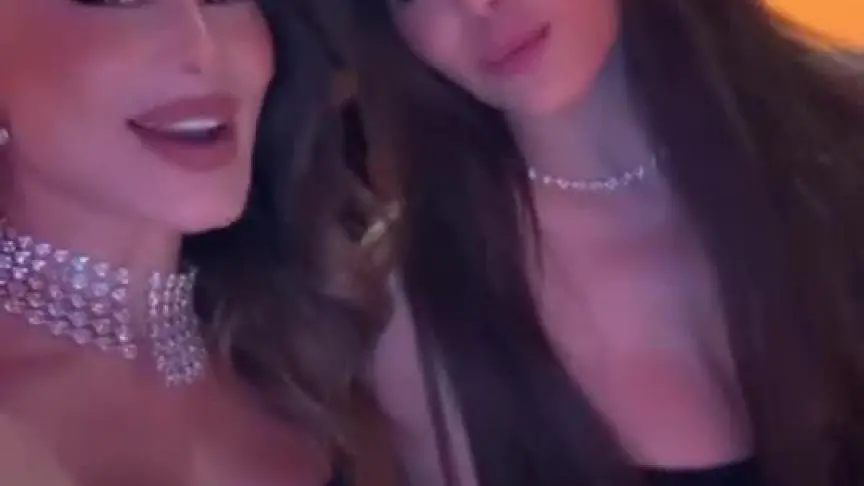 هيفا وهبي وجوانا كريم في أمسية أودنار بيغيه