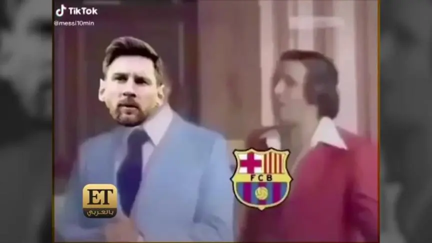 مشجعين برشلونة يتظاهرون بسبب فاكس ليونيل ميسي 