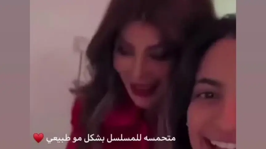 ايمان فيصل والهام الفضالة من تصوير امنية حاف2