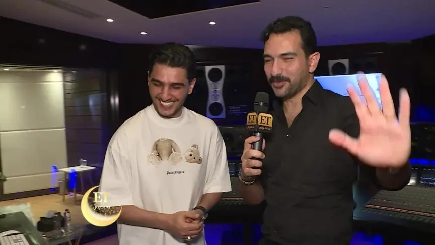 محمد رمضان وحمادة هلال اسعدوا محمد عساف في رمضان 
