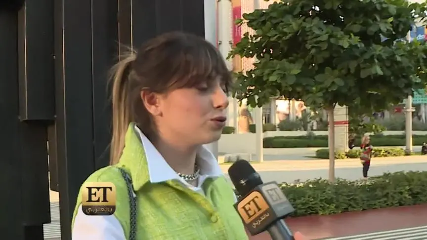 مارينا الحلاني تحرج مراسل اي تي