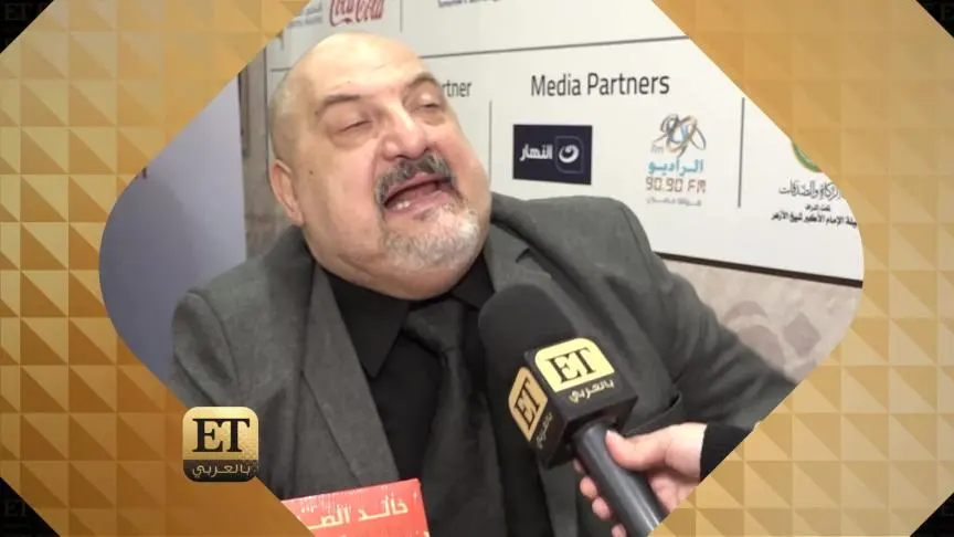 الظهور الأول لخالد الصاوي بعد وعكته الصحية الأخيرة 