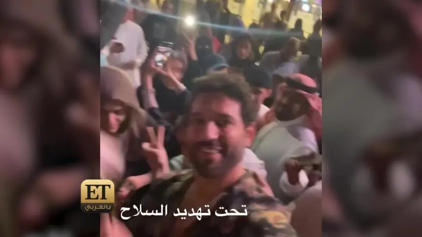 غزل وحب بين حسن الرداد وشيرين رضا في الرياض