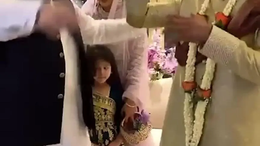 نايف هزازي يحتفل بزفافه على الطريقة السعودية والباكستانية