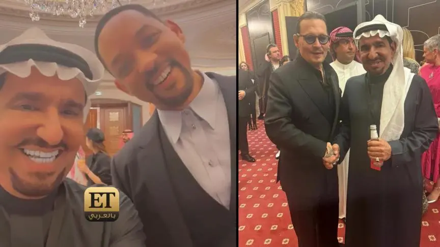 كيف علق عبدالله السدحان على لقائه بجوني ديب وويل سميث وصوفيا فيرغارا؟