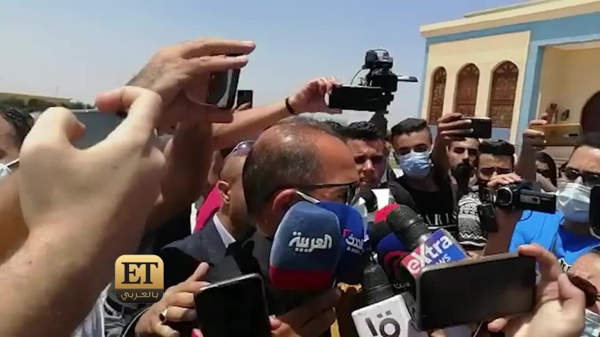جنازة دلال عبدالعزيز 